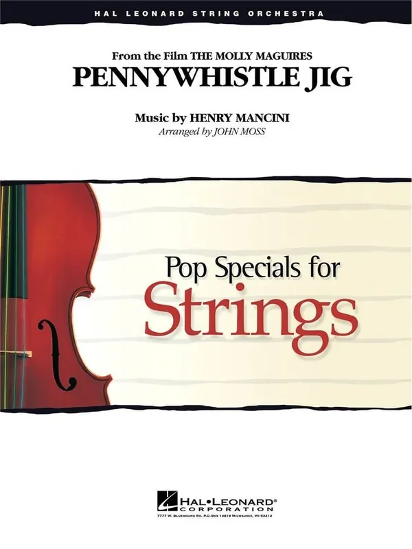Henry Mancini Pennywhistle Jig (Arr. John Moss) Streichensemble