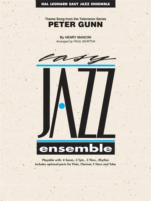 Henry Mancini Peter Gunn (Arr. Paul Murtha) Jazz Ensemble