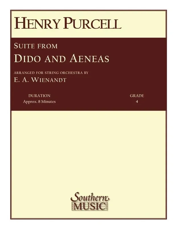 Henry Purcell Suite From Dido And Aeneas (Arr. Elwyn Wienandt) Streichorchester