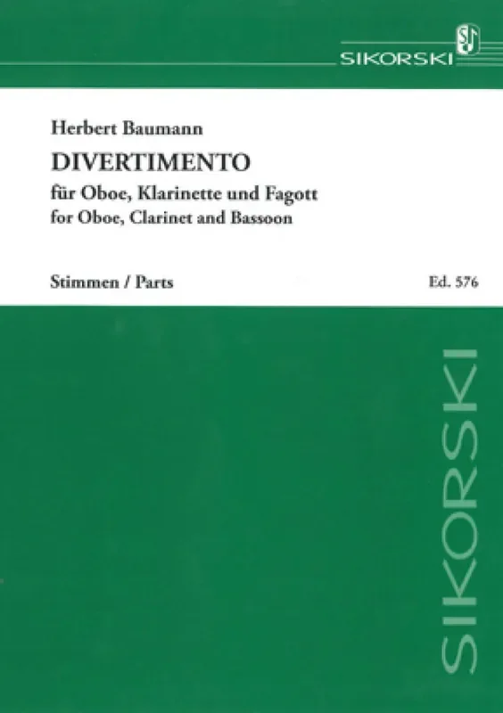 Herbert Baumann Divertimento Holzbläserensemble