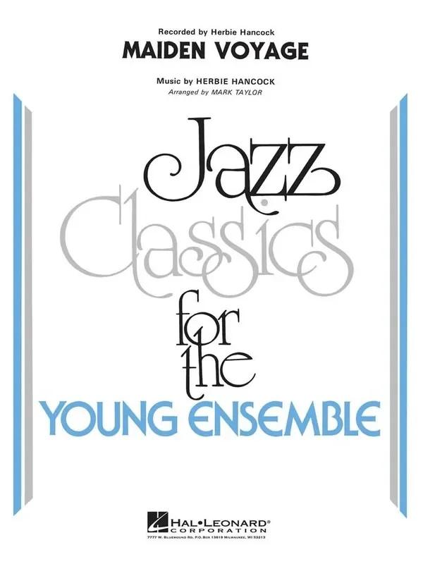 Herbie Hancock Maiden Voyage (Arr. Mark Taylor) Jazz Ensemble