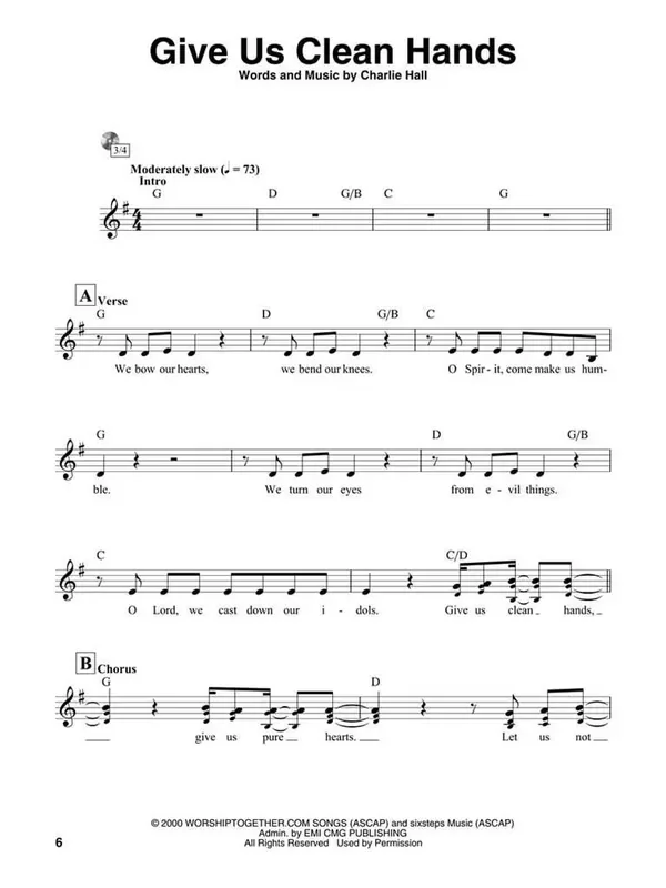 Here I Am To Worship – Vocal Edition Gesang Solo