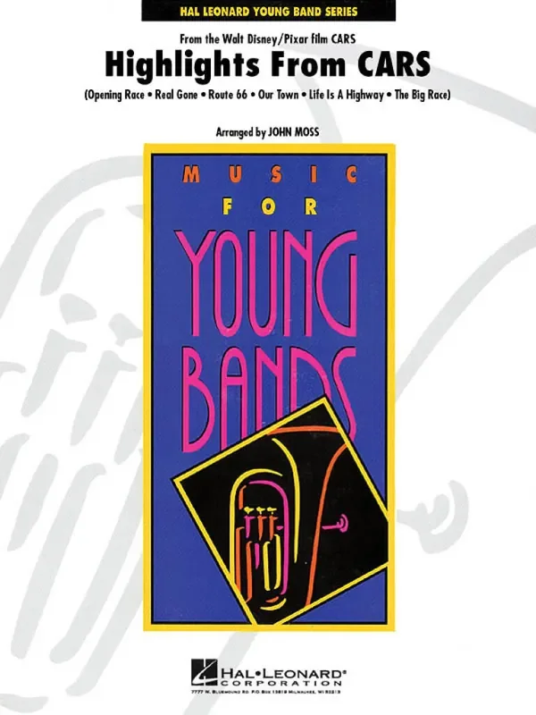 Highlights from Cars (Arr. John Moss) Blasorchester