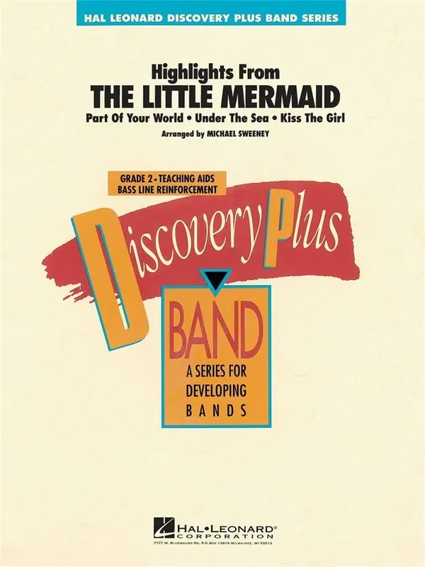 Highlights from The Little Mermaid (Arr. Michael Sweeney) Blasorchester