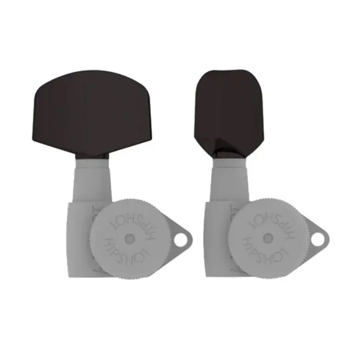 Hipshot delta guitar tuner button, black