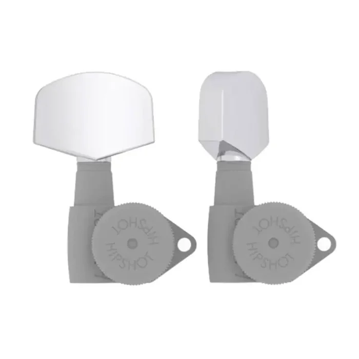 Hipshot delta guitar tuner button, chrome