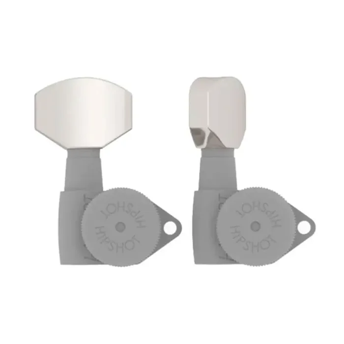 Hipshot hex guitar tuner button, nickel