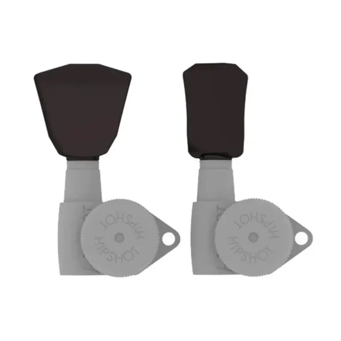 Hipshot tulip guitar tuner button, black