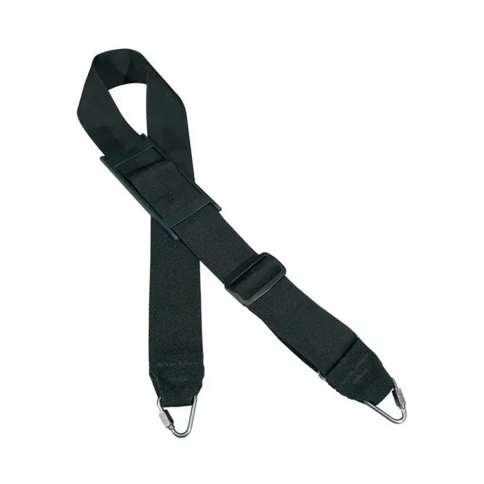 Hiscox verstelbare draagriem voor koffers, nylon, zwart