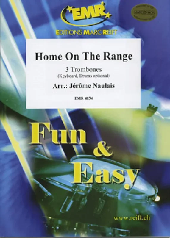 Home On The Range (Arr. Jérôme Naulais) Posaune Ensemble