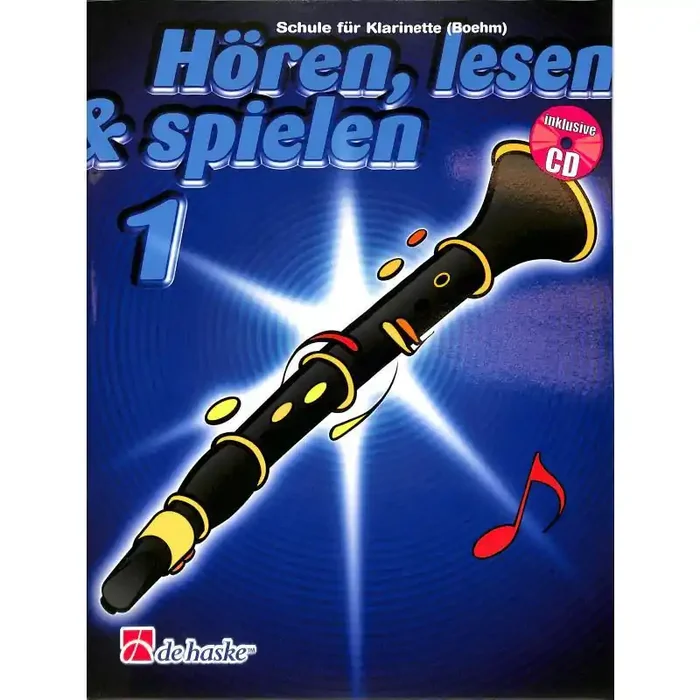 Hören, lesen & spielen 1 Klarinette (+Online Audio)