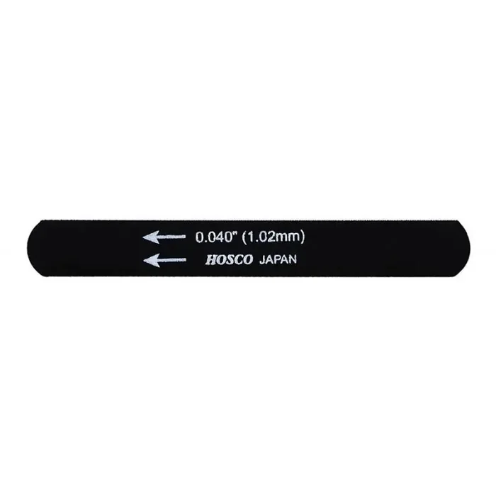 Hosco Japan black nut file, 0.040″