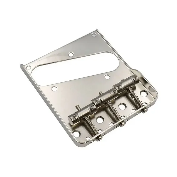 Hosco Japan by Gotoh bridge for e-guitar, Teaser, pitch 10,8mm, titanium „In-tune“ saddles, nickel