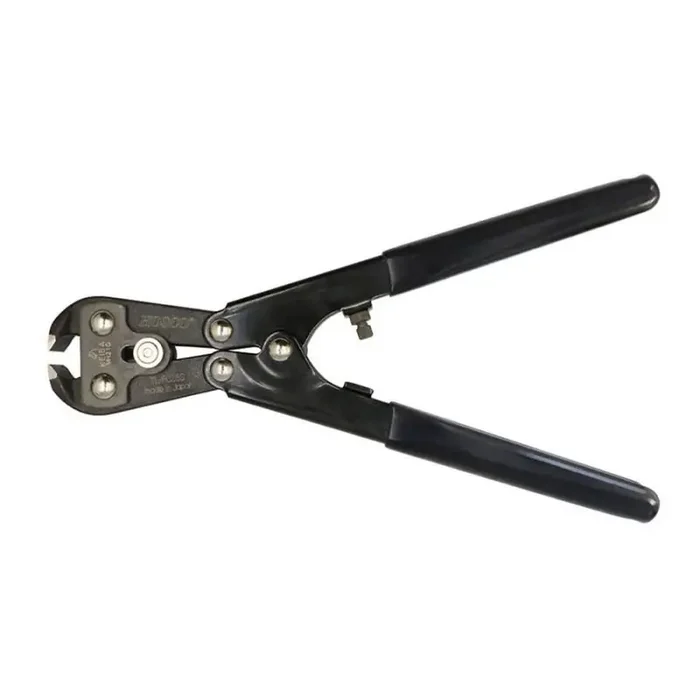 Hosco Japan stainless steel fret cutter with near-flat jaws, requires little filing of ends