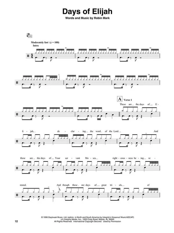 How Great Is Our God – Drums Edition Schlagzeug