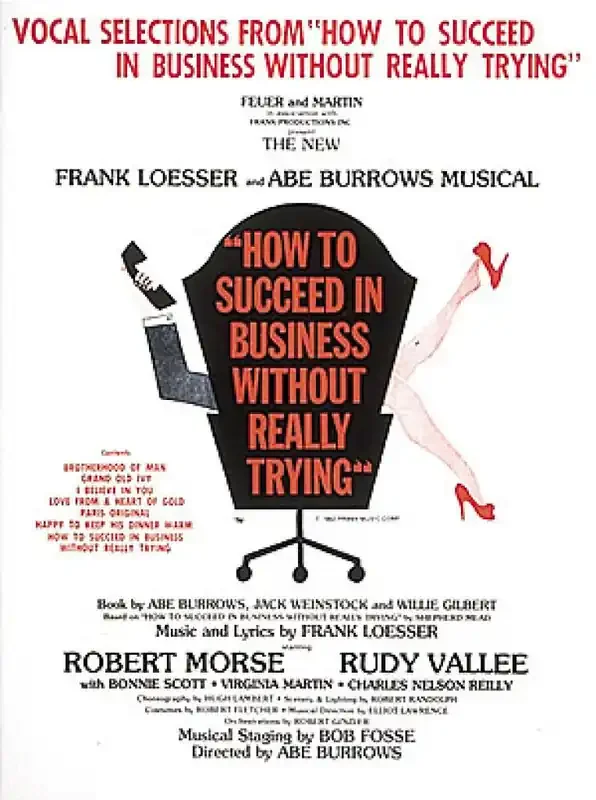 How to Succeed in Business Without Really Trying Klavier, Gesang, Gitarre (Songbooks)