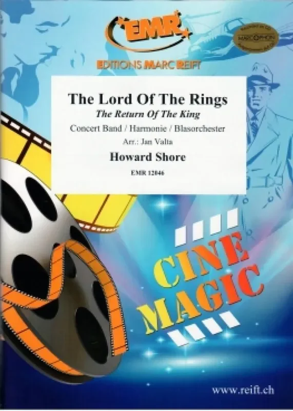 Howard Shore The Lord Of The Rings The Return Of The King (Arr. Jan Valta) Blasorchester