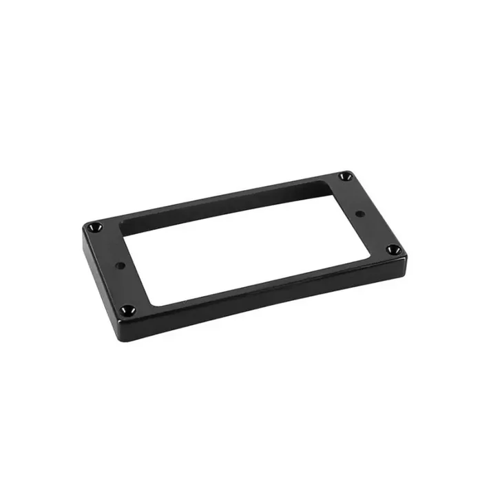 Humbucker frame, curved bottom slanted top, 7x9mm, black