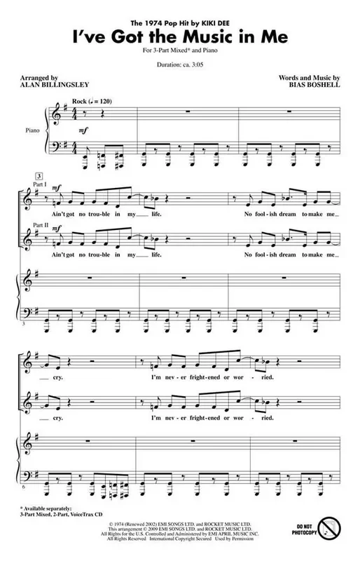 I‘ve Got the Music in Me