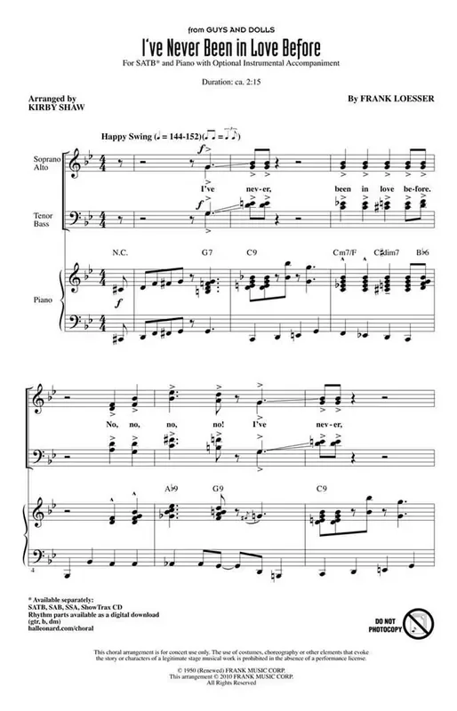 I‘ve Never Been in Love Before