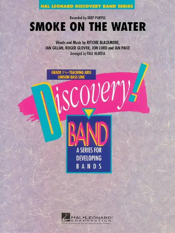 Ian Gillan Smoke on the Water (Arr. Paul Murtha) Blasorchester