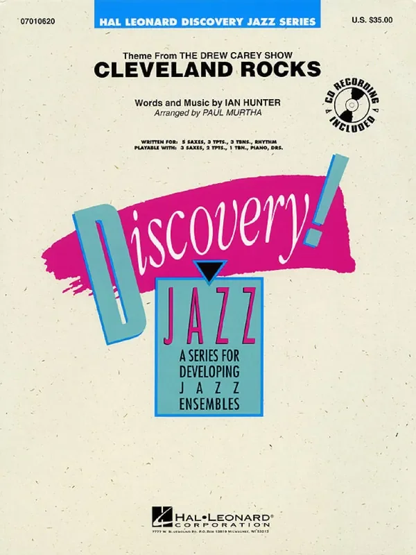 Ian Hunter Cleveland Rocks (Arr. Paul Murtha) Jazz Ensemble