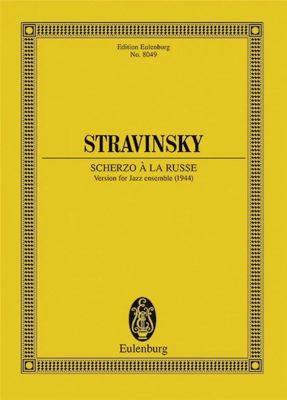 Igor Stravinsky Scherzo à la Russe Jazz Ensemble