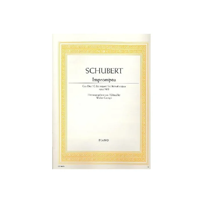 Impromptu Ges-Dur op.90,3