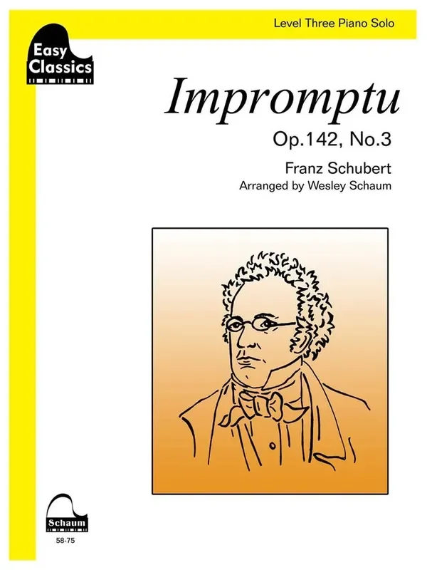 Impromptu, Op. 142, No. 3 Klavier Solo