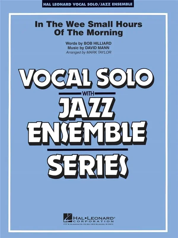 In The Wee Small Hours Of The Morning (Arr. Mark Taylor) Jazz Ensemble mit Gesang