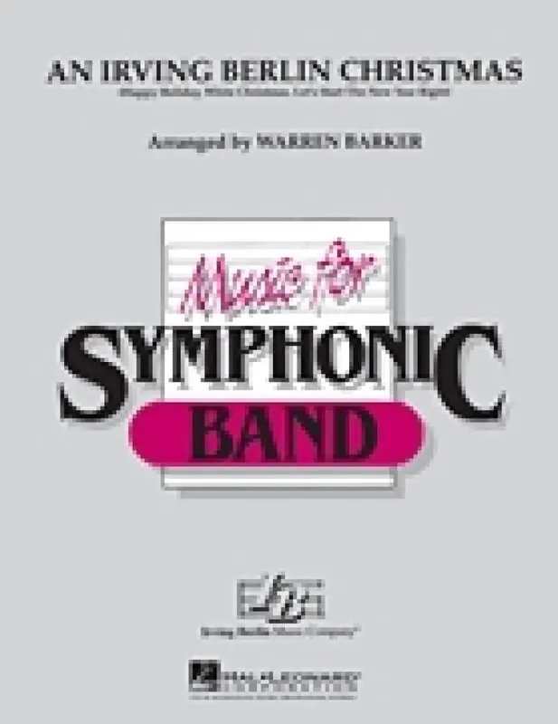 Irving Berlin An Irving Berlin Christmas (Arr. Warren Barker) Blasorchester