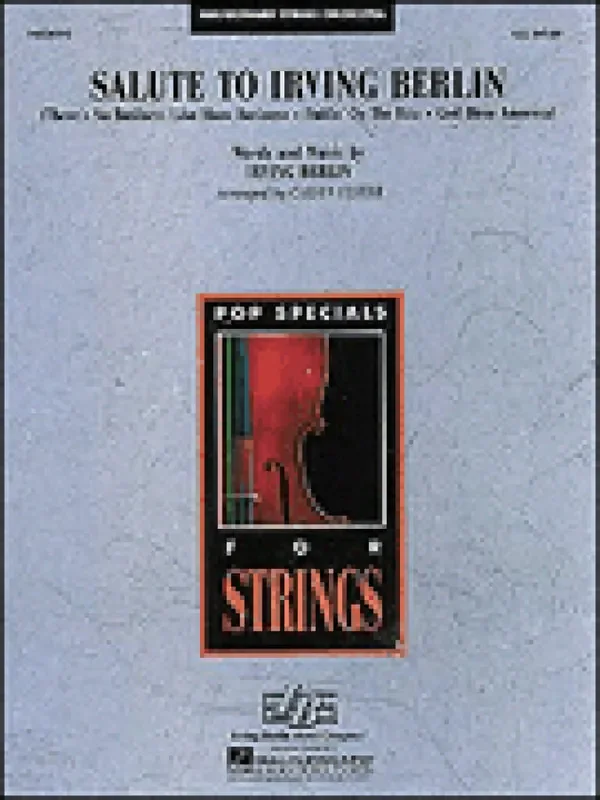 Irving Berlin Salute to Irving Berlin (Arr. Calvin Custer) Streichensemble