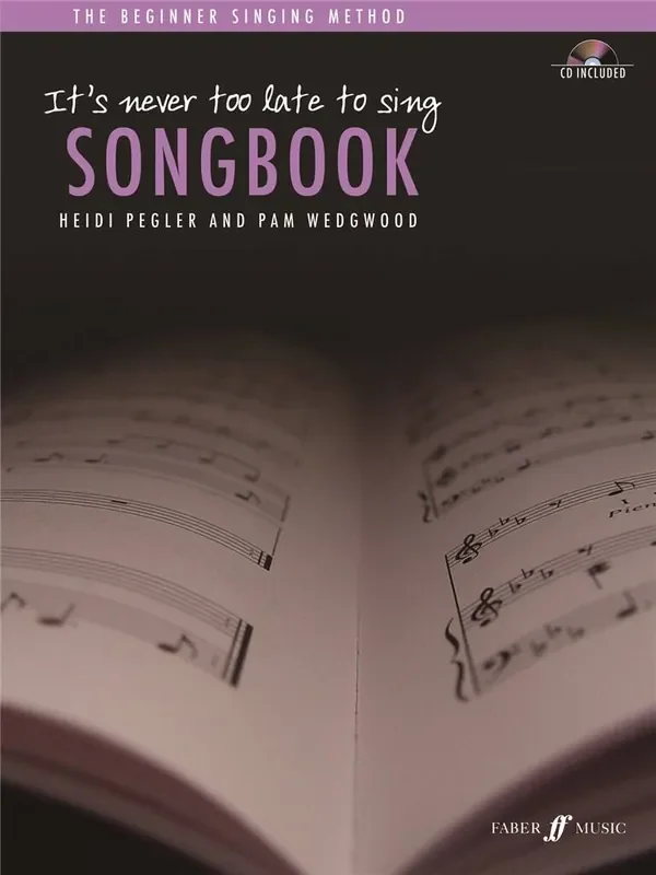 It‘s never too late to sing songbook