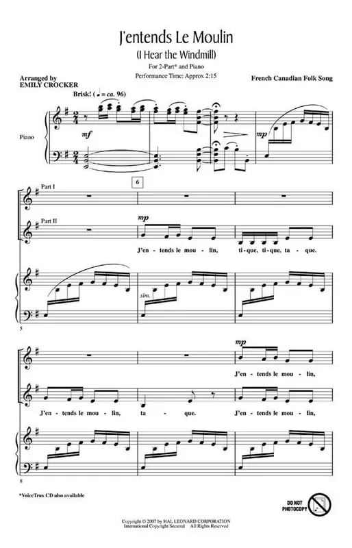 J‘entends le moulin