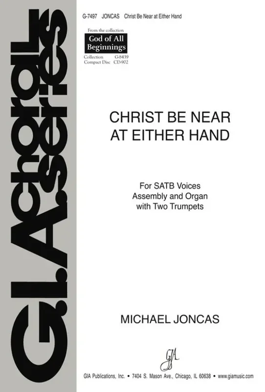 J. Michael Joncas Christ Be Near at Either Hand – Instrument part Gemischter Chor mit Klavier/Orgel