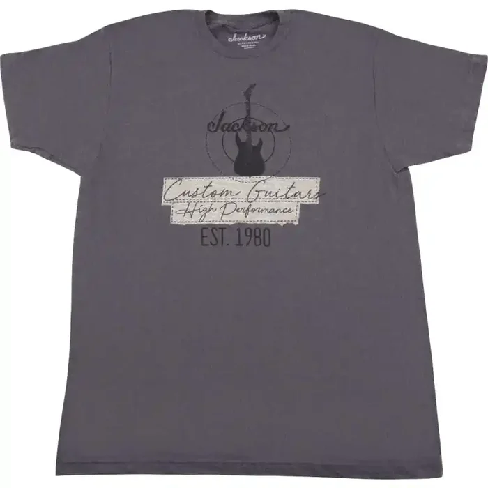Jackson® Custom Guitar Tee, charcoal L
