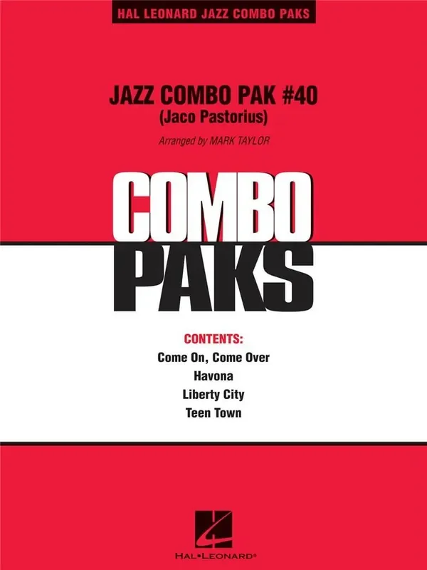 Jaco Pastorius Jazz Combo Pak 40 (Jaco Pastorius) (Arr. Mark Taylor) Jazz Ensemble