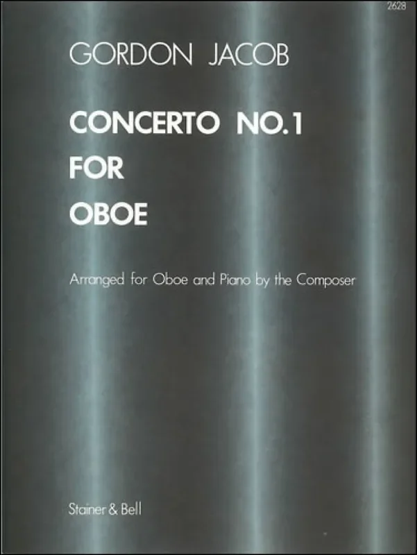 Jacob Gordon Concerto No. 1 for Oboe and Strings Oboe mit Begleitung
