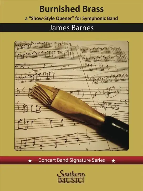 James Barnes Burnished Brass A Concert Opener Blasorchester