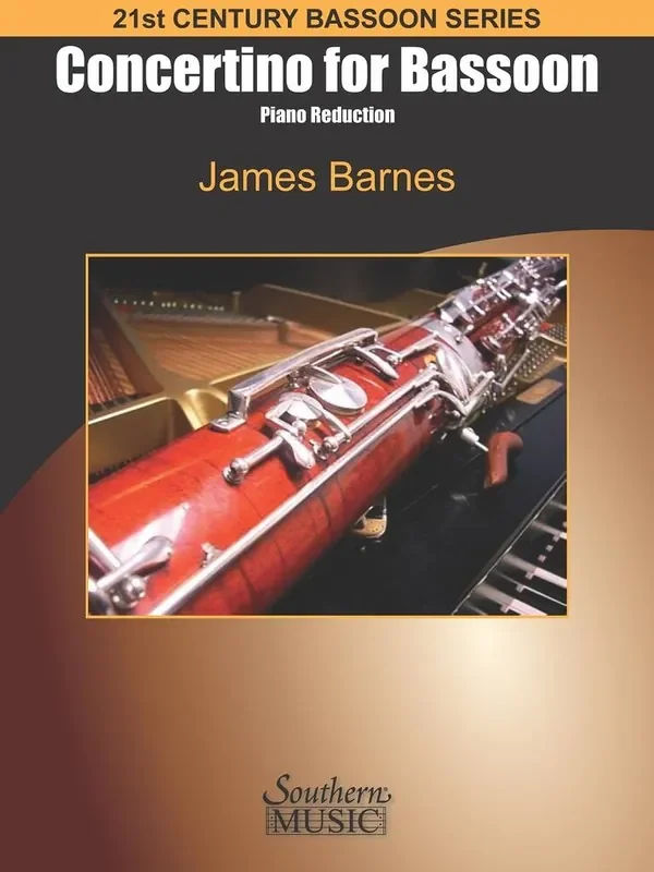 James Barnes Concertino for Bassoon Fagott mit Begleitung