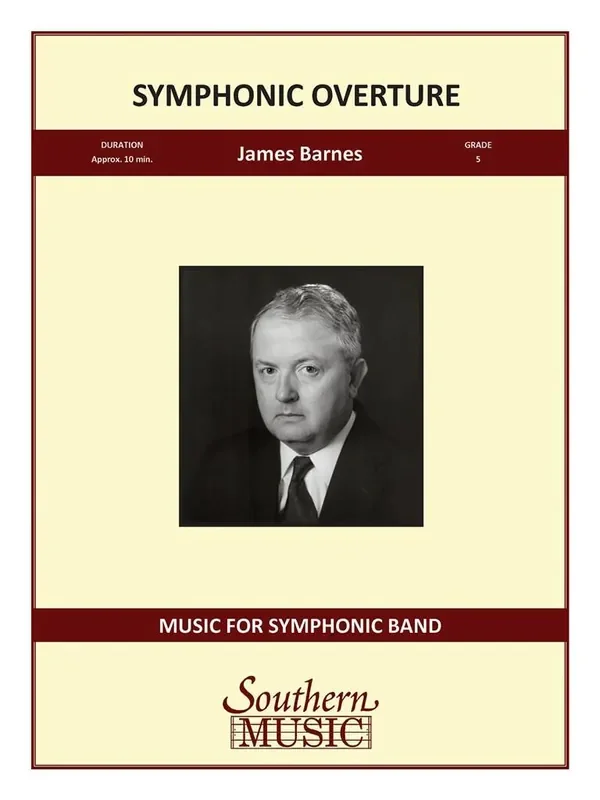 James Barnes Symphonic Overture Blasorchester