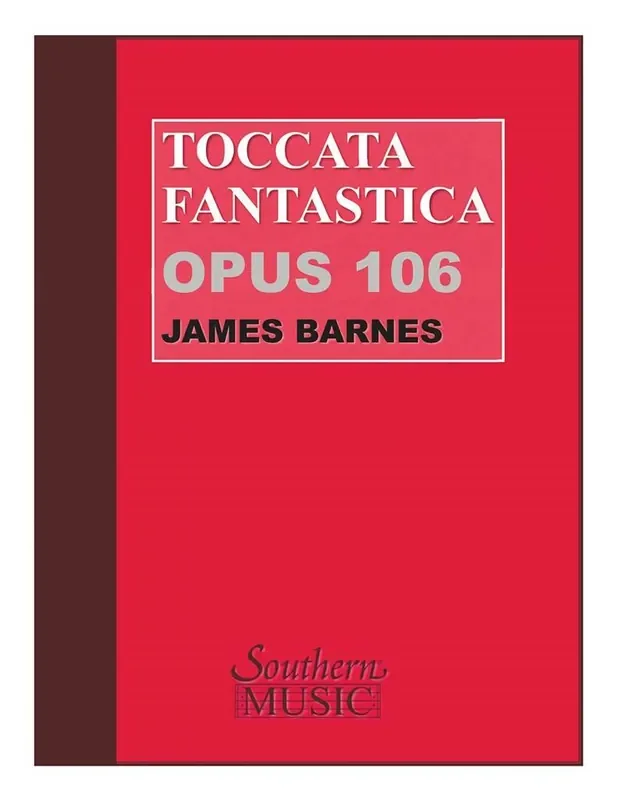 James Barnes Toccata Fantastica Blasorchester