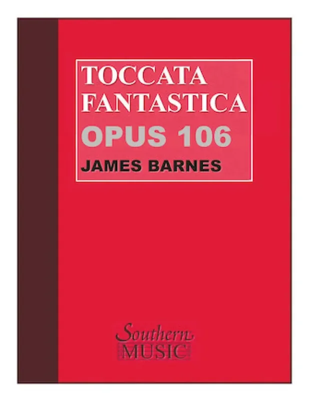 James Barnes Toccata Fantastica Blasorchester