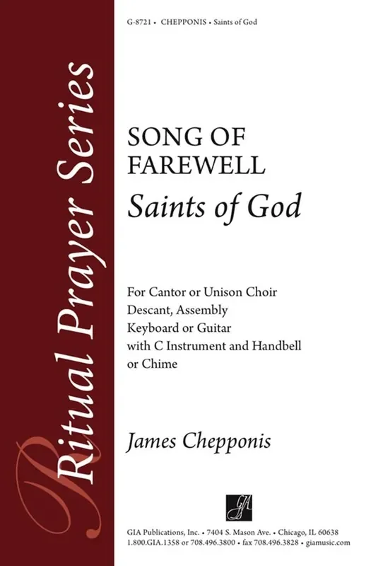 James Chepponis Saints of God – Guitar edition Gemischter Chor mit Ensemble