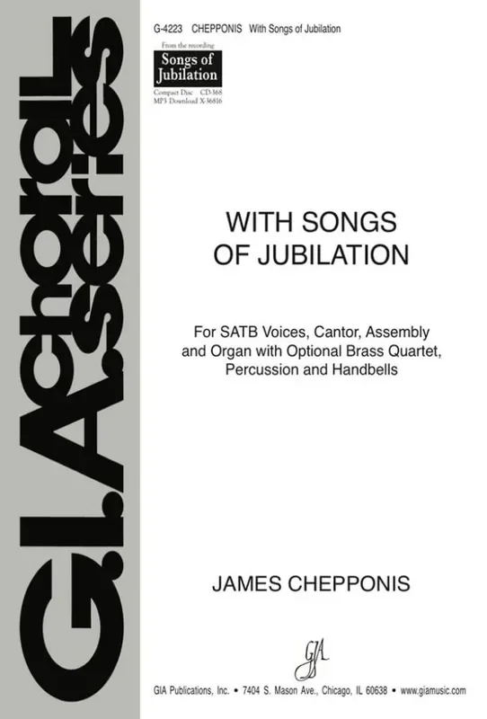 James Chepponis With Songs of Jubilation Gemischter Chor mit Begleitung