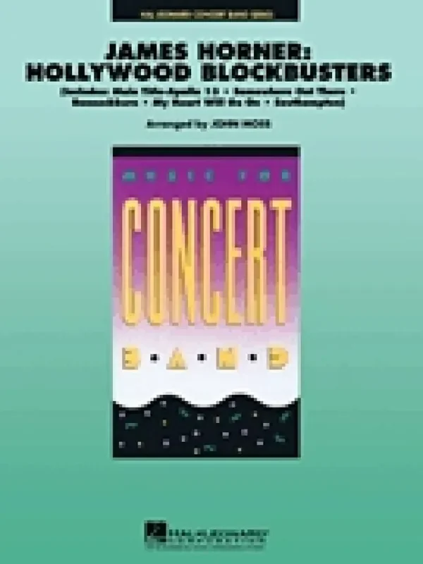 James Horner Hollywood Blockbusters Full Score Blasorchester