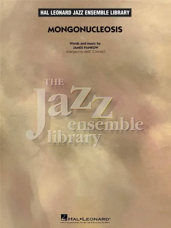 James Pankow Mongonucleosis (Arr. Mike Tomaro) Jazz Ensemble