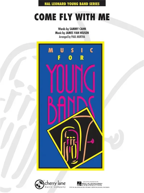 James Van Heusen Come Fly With Me Full Score (Arr. Paul Murtha) Blasorchester