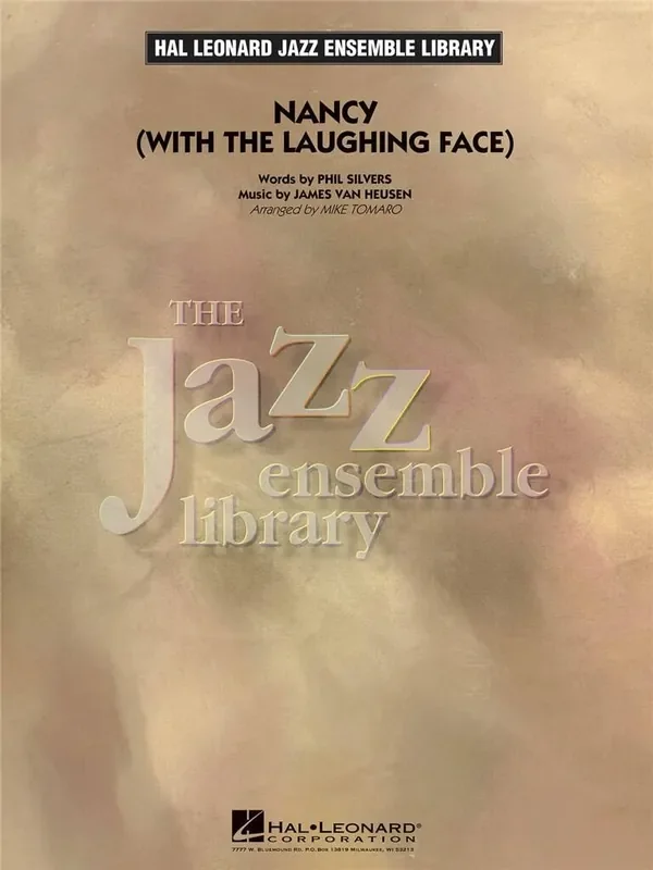 James Van Heusen Nancy (With The Laughing Face) (Arr. Mike Tomaro) Jazz Ensemble