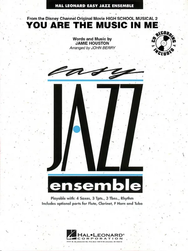 Jamie Houston You Are the Music In Me (Arr. John Berry) Jazz Ensemble